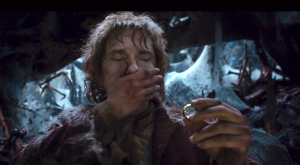 Bilbo and the ring